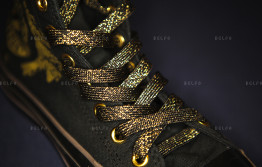 Шнурок із люрексом Ш 69-B (10 мм, плоский)