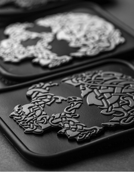 Гумові етикетки