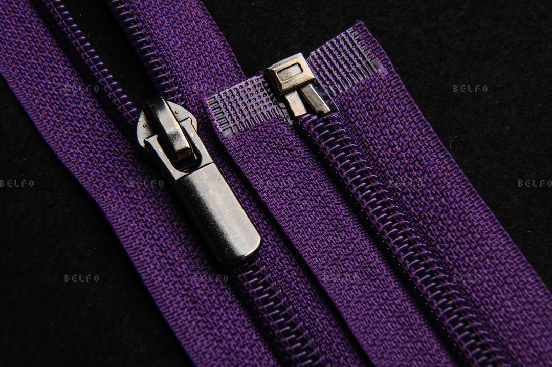 Витая разъёмная застежка-молния тип 7 для галантереи N71 BN, col.865 O-E