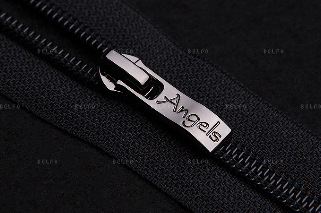Витая застежка-молния тип 7 для обуви с логотипом на замке Angels 26 BNH